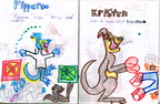 Ripper roo and Kristen (Kris)