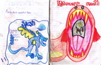 Splash and Monster mouth