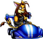 Tani in kart