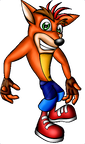crash bandicoot  traced