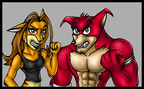 Tani and Crunch Mad