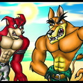 Tiny and Crunch meet