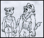 Anthro Lions