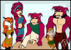 AoA characters crash style