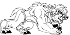 Furocious Korzo Lineart