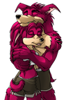Burgundy bandicoot couple