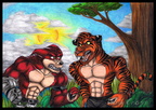 Commission - Crunch VS Hauk