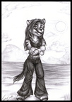 Commission - Leanne Thylacine