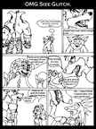 Lineart - Comic - OMG glitch