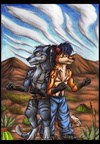 Commission - Faro and Cactusbuddy