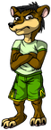 Character - Pinstripe Potoroo (Teen OBzero)