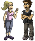 Commission - Teenagers 4