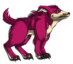 Species - Burgundy Bandicoot (Half evolved male)