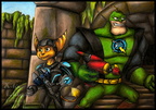 Ratchet and Qwark - Ready for Action