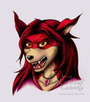 Commission - Crimzon Demoness