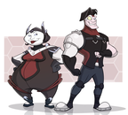 Betty and Aster by AlexanderHenderson