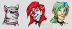 Headshot commish - for BecSparrow