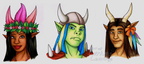 Headshot commish - Tatiura Mane Moloaku