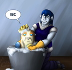 Bathing Gobber