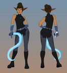 Gensen concept - Jenna Joltstride (plasma whip)