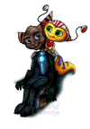 Art Trade - Dinkles and One-ear