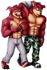 Commission - Burgundy Bros