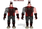 Aster before and after
