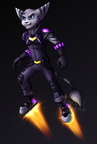 Commission - Fargus Lombax (fullbody)