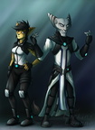 Commission - Crome and Rayne