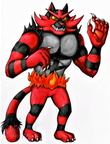 Pokemon Commission - Incineroar