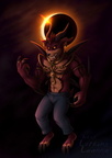 Commission -  Dark form Vermilleo