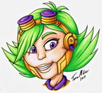 Headshot Commission - for Djay-dork