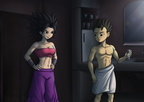 Caulifla and Cabba