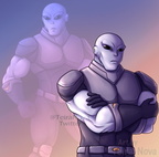 Commission - Fargus Grey (halfbody)