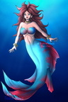 Commission - Mermaid 21 clams