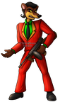Pinstripe Potoroo