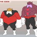 Height chart - Jiren and Gods