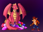 Commission - Gems and Dragons