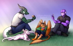 Commission - For ScorpionNinja Donuts