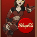 Blarg Cola poster Courtney Gears