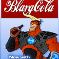 Blarg Cola poster Ace Hardlight