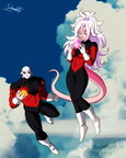 Jiren and 21