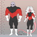 Height chart - Jiren and 21