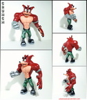 crunch bandicoot figure by laservega