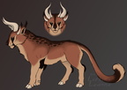 Vaelidian Wildlife - Canyon Maulkat (male)