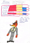 Combined Dingo game - Blaze stats