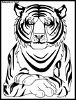 Tiger done with Freehand