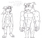 Lineart - Amber and Evan lol