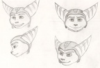 Sketch - Ratchet headshot practice