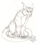Sketch - Lex sitting